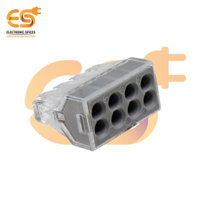 PCT-108 Quick Connection 250V/24A Terminal Block Push Wire Connector