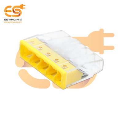 EU-415 Terminal Block 250V/24A 5-Wire Splicing Connector