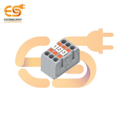 LT-TB 1x3  Multi-in and Multi-out 450V/32A Wire Splitter Rail Terminal Connector