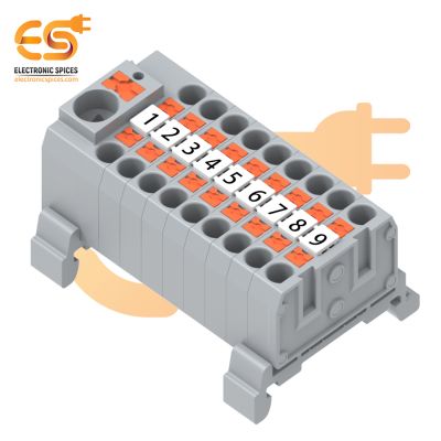 LT-PTF6x2.5-18 pole Multi-in and Multi-out 450V/50A Rail Terminal Connector