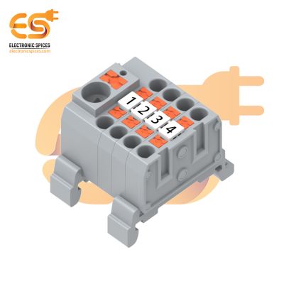LT-PTF6x2.5-8 pole Multi-in and Multi-out 450V/50A Rail Terminal Connector