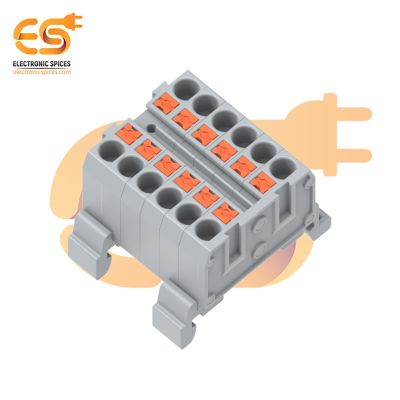 LT-PTF2.5-12 pole Multi-in & Multi-out 450V/32A Rail Terminal Connector