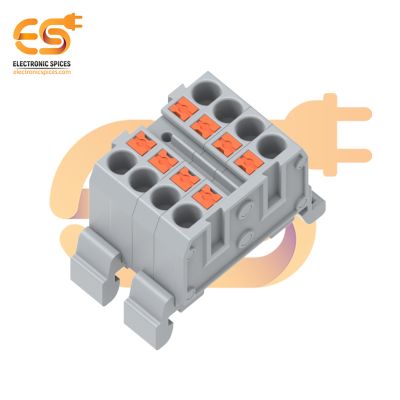 LT-PTF2.5-8 pole Multi-in & Multi-out 450V/32A Rail Terminal Connector