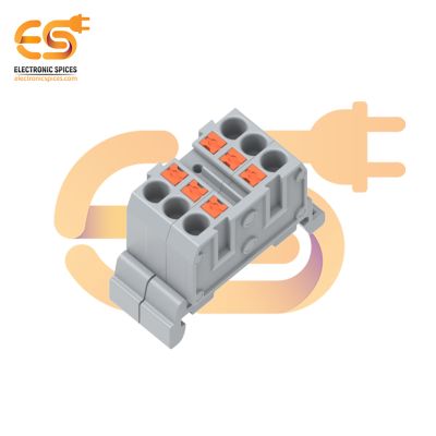 LT-PTF2.5-6 pole Multi-in & Multi-out 450V/32A Rail Terminal Connector