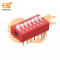 Manual 7 way DIP switches standard profile BD07 pack of 50pcs