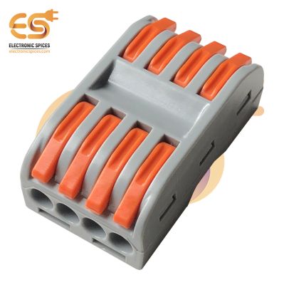 HM-PCT-224 4-Way Terminal Block 450V/32A Splicing Lever Wire Quick Connector