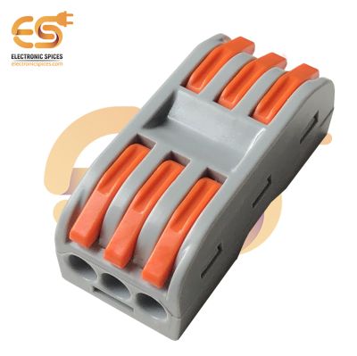 HM-PCT-223 3-Way Terminal Block 450V/32A Splicing Lever Wire Quick Connector