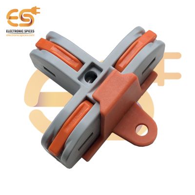 HM-PCT-112D T-Shape 3-Way Terminal Block 450V/32A Splicing Lever Wire Connector