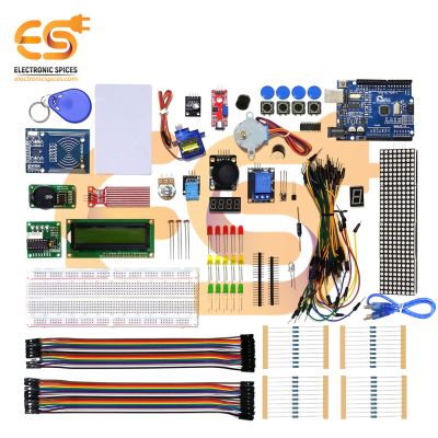 Combo of Mega Robotic kit with Basic Component (162 Item)