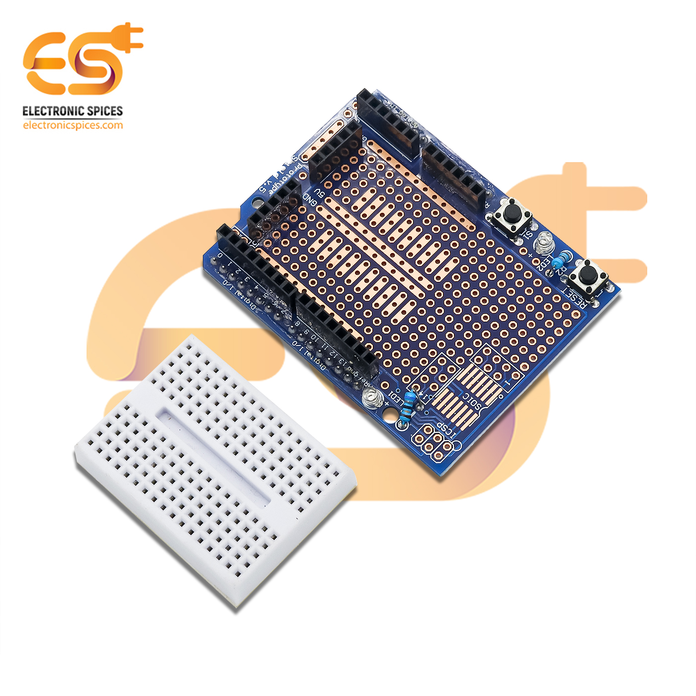Buy ProtoShield + Mini Breadboard for Arduino