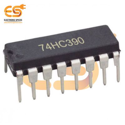 74HC390 Dual 4-bit Decade Ripple Counter IC DIP-16 Package