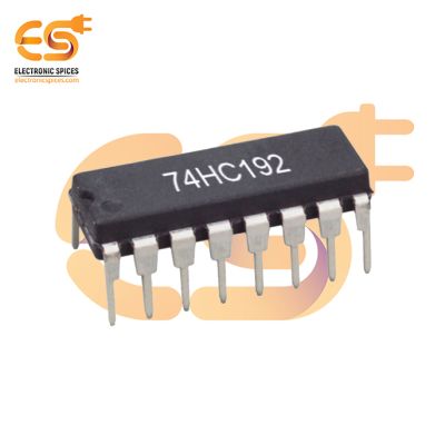 74HC192 Decade Up/Down Counter with Clear IC DIP-16 Package
