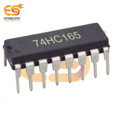 74HC165 8-Bit Parallel In/Serial Out Shift Register IC DIP-16 Package