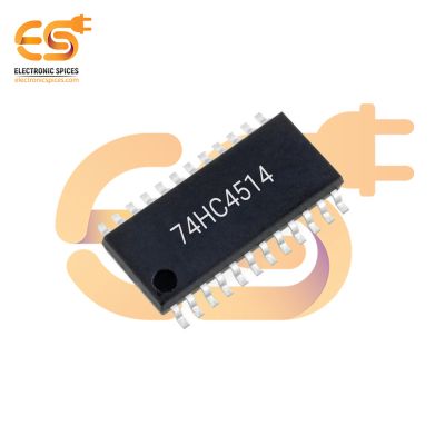 74HC4514 4-to-16 line Decoder/Demultiplexer with input latches SMD IC