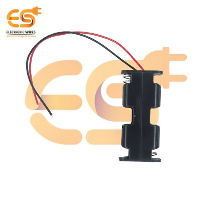 AA 2 Cell Battery Holder Hard Plastic (1.5V x 2 cells = 3Volt)