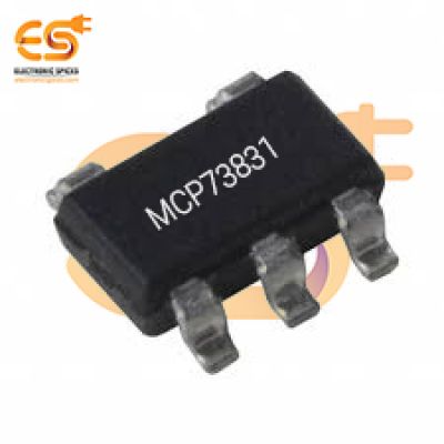 MCP73831 Li-ion Battery Charger SMD IC (SOT-23 Package)