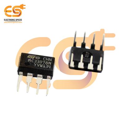 MC33078 Dual High Speed Low Noise Op-Amplifier IC (DIP-8 Package)