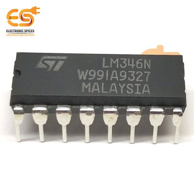 LM346N Programmable Quad Bipolar Op-Amplifier IC (DIP-16 Package)