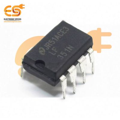 LF351 Wide Bandwidth JFET Input Op-Amplifier IC (DIP-8 Package)