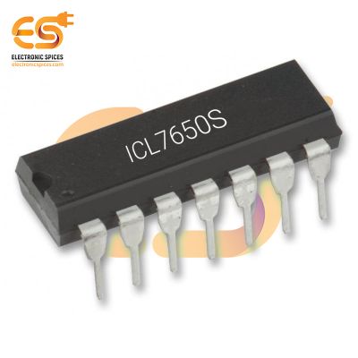 ICL7650S Super Chopper Stabilized Op-Amplifier IC (DIP-14 Package)