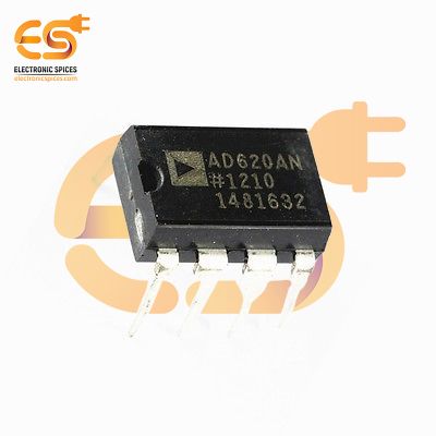 AD620 Low Power Instrumentation Op-Amplifier IC (DIP-8 Package)
