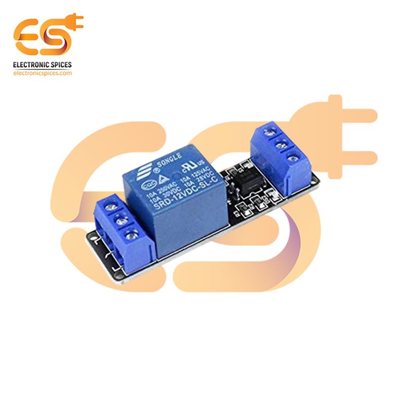 12V 1 channel relay module with light coupling