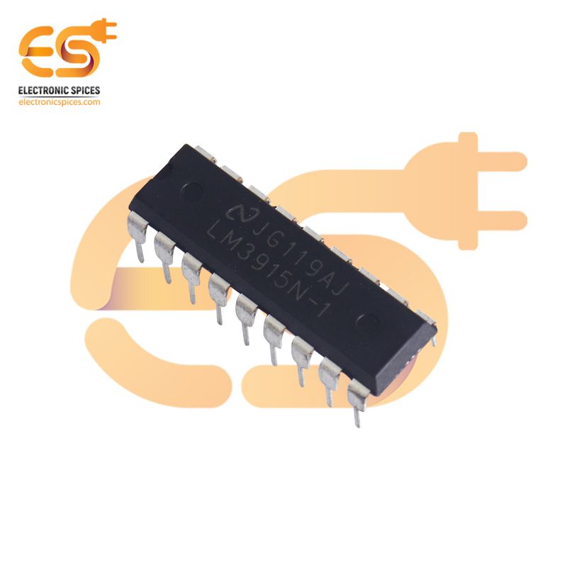 LM3915 Logarithmic LED dot or bar display driver 18 pins IC pack of 50pcs