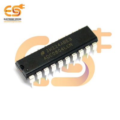 ADC0804 8-Bit Analog to Digital A/D Converter IC (DIP-20 Package)