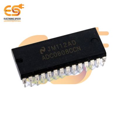 ADC0808 8-Bit A/D Converter with 8-Channel Multiplexer IC DIP-28 Package
