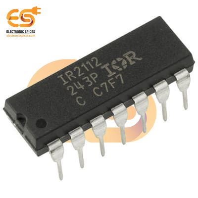 IR2112 High and Low Side Driver IC (DIP-14 Package)