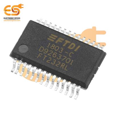 FT232RL USB to Serial UART Interface SMD IC SSOP-28 Package)