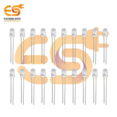 5mm Basic White LEDs round shape pack of 1000 (White in Clear)