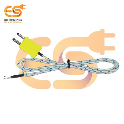 K-Type Temperature Sensor Thermocouple Probe Copper Wire 1-Meter