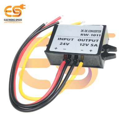 G-Energy 24V to 12V 5A 60W  DC to DC Buck-Boost Converter Step-Up & Down Module IP68