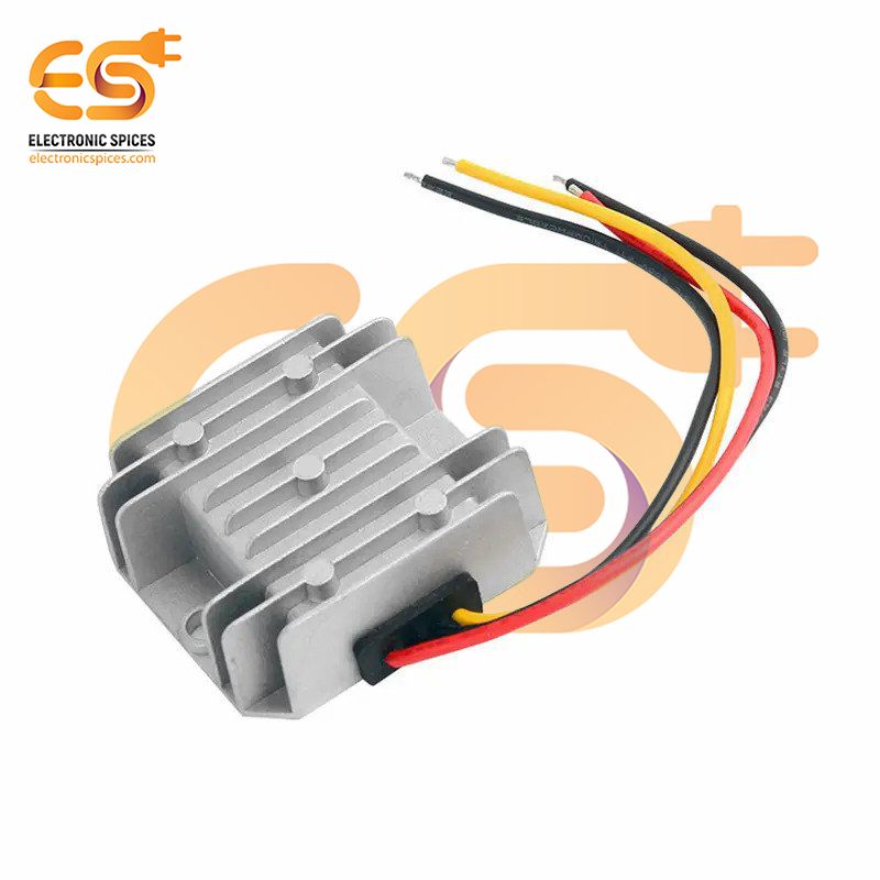 Meccanixity DC Power Converter 12V To 48V – 2A 96W & 1A 48W Dual Output, Waterproof, For Solar, Golf Carts, Trucks