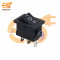 KCD1 6A 250V black color 3 pin SPCO small plastic rocker switches pack of 10pcs