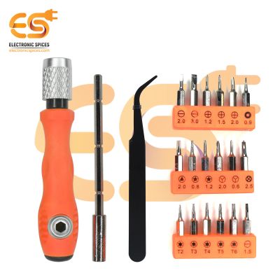 SW-610 21 in 1 Multifunction Manual Screwdriver Bits Repair Tool Kit