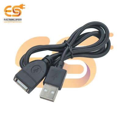 Type-A 2.0 Male to Female USB Extension Cable 75cm