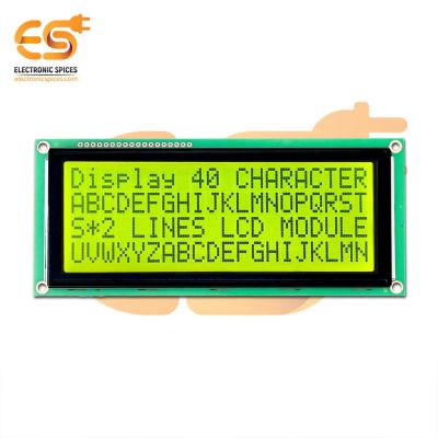 20 x 4 Jumbo Yellow/Green color LCD display module (JHD762M5)
