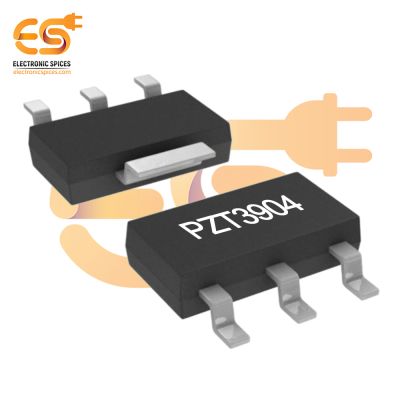 PZT3904 40V 200mA 300MHz 1W Surface Mount Bipolar Transistor NPN SOT-223-4 (3 Leads + Tab)