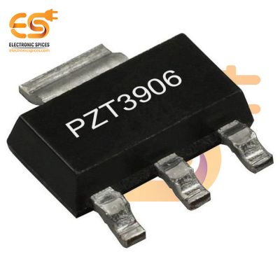 PZT3906 40V 200 mA 250MHz 1W Surface Mount PNP Bipolar Transistor SOT-223-4 (3 Leads + Tab)