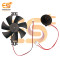 Combo of DV 18V Plastic Brushless Cooling Fan with JST Connector & Induction Heat Hensor