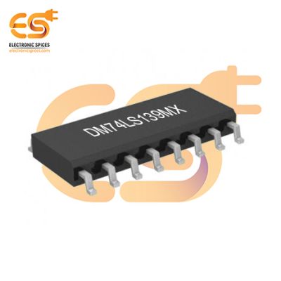 DM74LS139MX Logic IC Decoder/Demultiplexer 1 x 2:4 16-SOIC