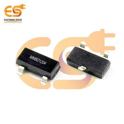 MMBD1204 Diode Array 1 Pair Common Cathode 100 V 200mA Surface Mount SOT-23