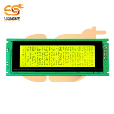 240 x 64 Yellow/Green color LCD display module (JHD 24064C-732M0)