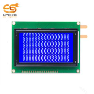 128 x 64 Blue/White color LCD display module (JHD12864E)