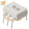 TIL117 Optoisolator Transistor with Base Output 5000Vrms 1 Channel 6-PDIP (White Color)