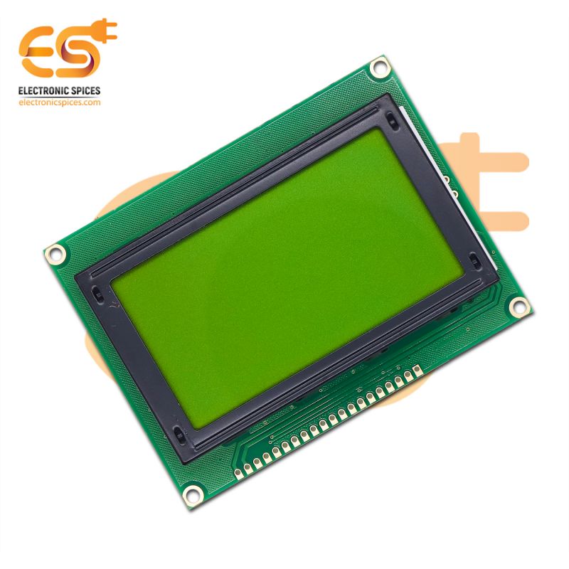 128 x 64 Yellow/Green color LCD display module (JHD12864E)