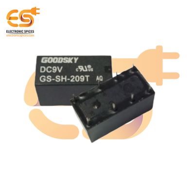 GS-SH-209T DPDT 9V 2A Through Hole 8-Pin Telecom Relay