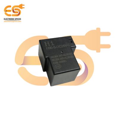 HRG90-S-DC 24V T-Type 6-Pin 20A/30A SPDT Through Hole Relay